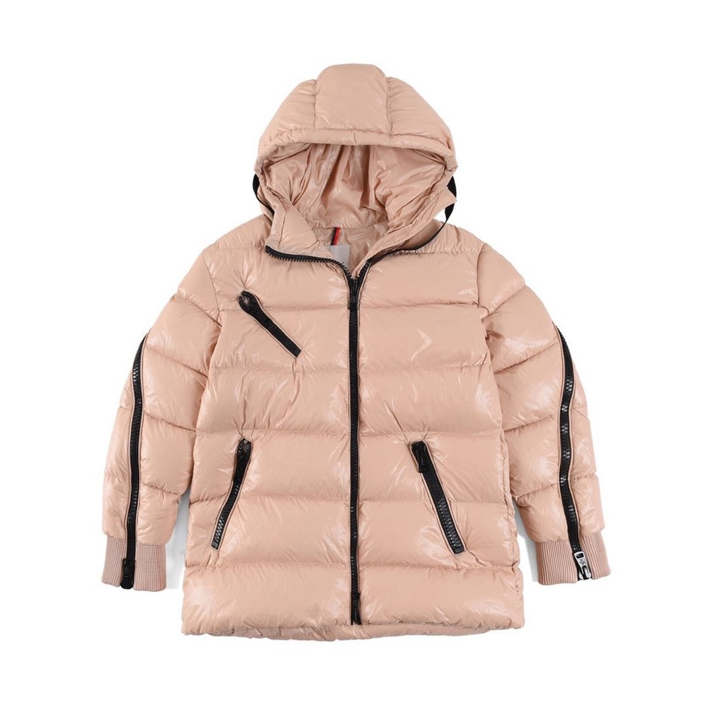 Moncler Pink Liriope Puffer Down Jacket - Picture 2 of 16
